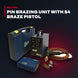 Safetrack S30XC – Pin Brazing Unit with S4 Braze Pistol