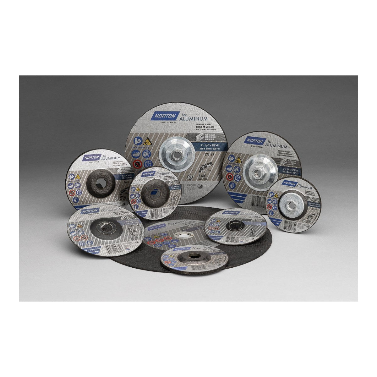 Saint-Gobain Abrasives H1-105-294 – Wheel Grinding – Straight Type, 254.0 Mm (10 In) Wheel Di