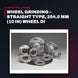 Saint-Gobain Abrasives H1-105-294 – Wheel Grinding – Straight Type, 254.0 Mm (10 In) Wheel Di