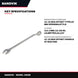 Sandvik 1952M – Wrench Box & Open End – 10-15 Deg Offset Type, 24 Mm Opening