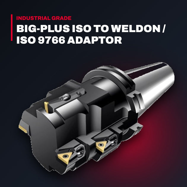 Sandvik 392.54023-4025100 – Big-Plus Iso To Weldon / Iso 9766 Adaptor