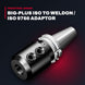 Sandvik 392.54023-4032105 – Big-Plus Iso To Weldon / Iso 9766 Adaptor