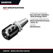 Sandvik 392.54023-4032105 – Big-Plus Iso To Weldon / Iso 9766 Adaptor