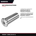 Sandvik 393.CF-12 – Cylindrical Sleeve For Hydraulic Membrane Chucks