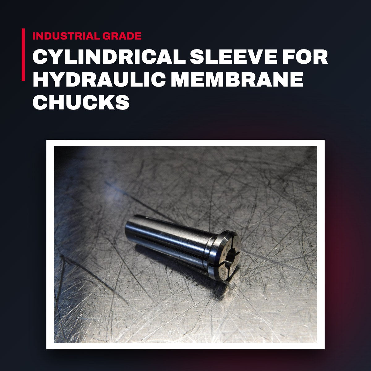 Sandvik 393.CG-12 – Cylindrical Sleeve For Hydraulic Membrane Chucks