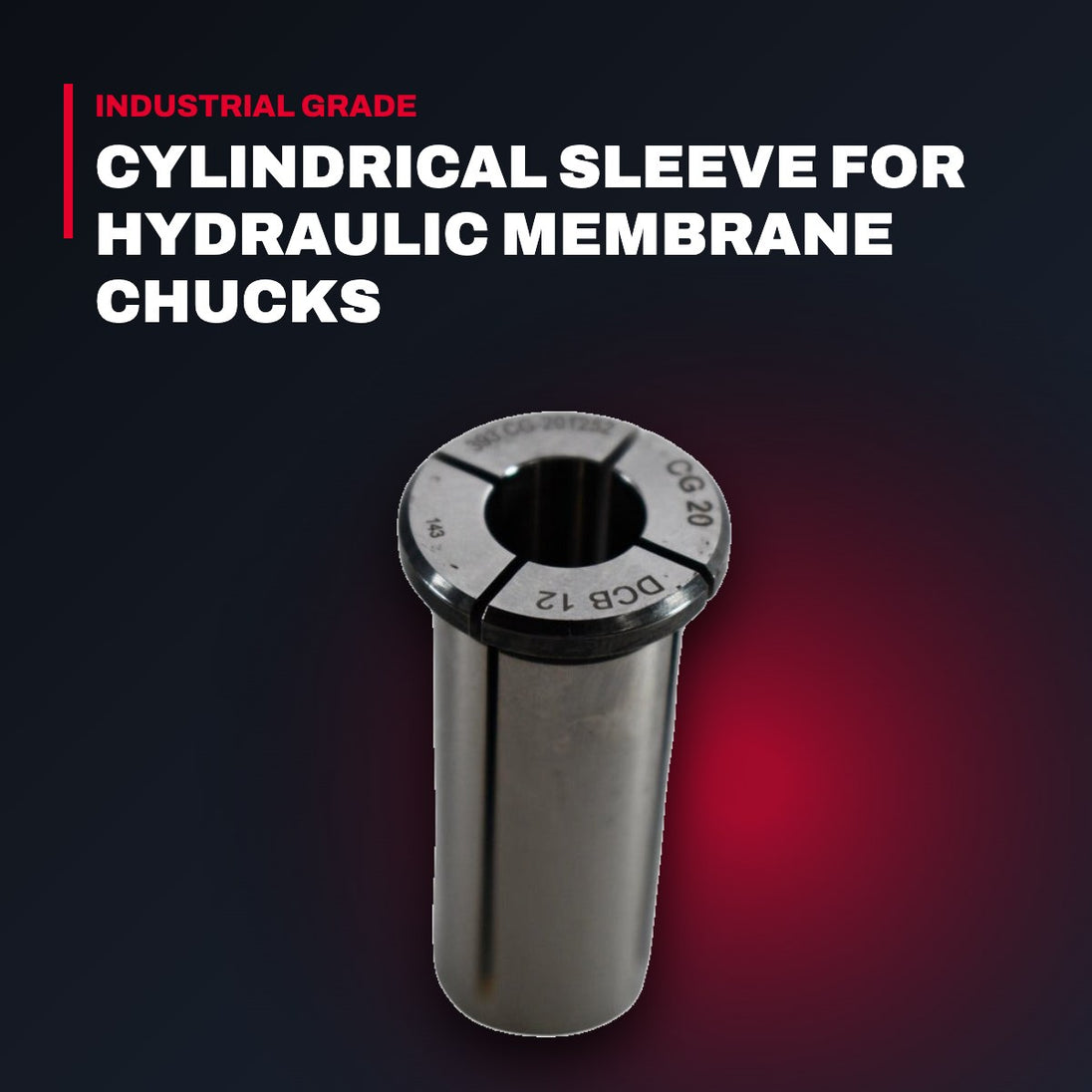 Sandvik 393.CG-20 – Cylindrical Sleeve For Hydraulic Membrane Chucks
