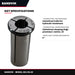 Sandvik 393.CG-20 – Cylindrical Sleeve For Hydraulic Membrane Chucks