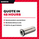 Sandvik 393.CG-25 – Cylindrical Sleeve For Hydraulic Membrane Chucks