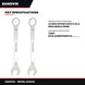 Sandvik 4020LM – Wrench Box & Open End – 15 Deg Offset Box & 22.5 Deg Angle Open