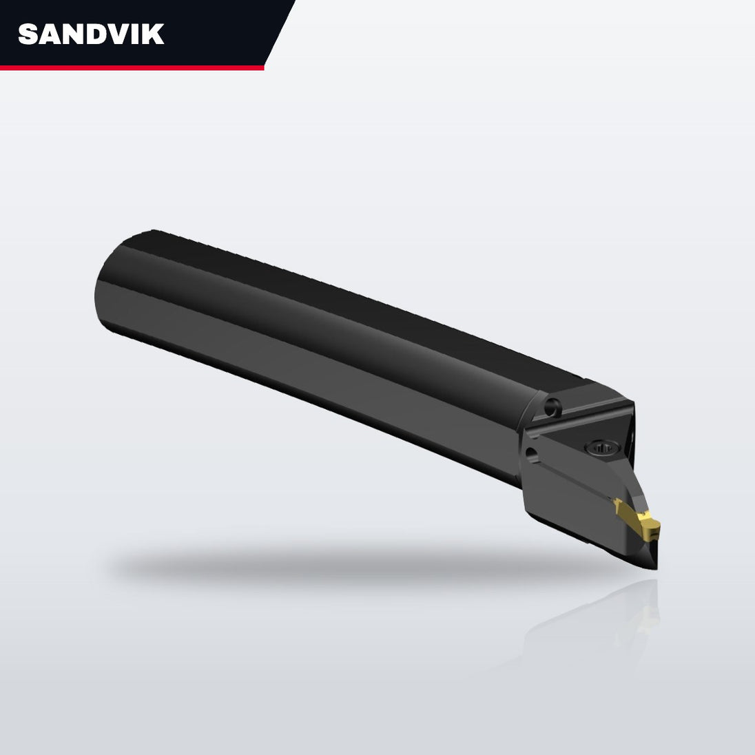 Sandvik – Cranked Knife Bit Tool, 20 mm X 20 mm X 125 mm Shank