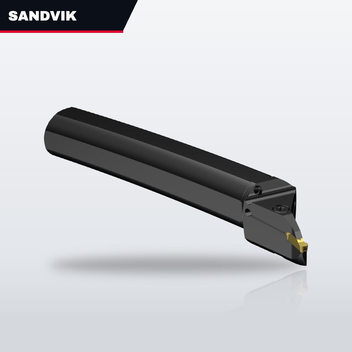 Sandvik – Cranked Knife Bit Tool, 20 mm X 20 mm X 125 mm Shank