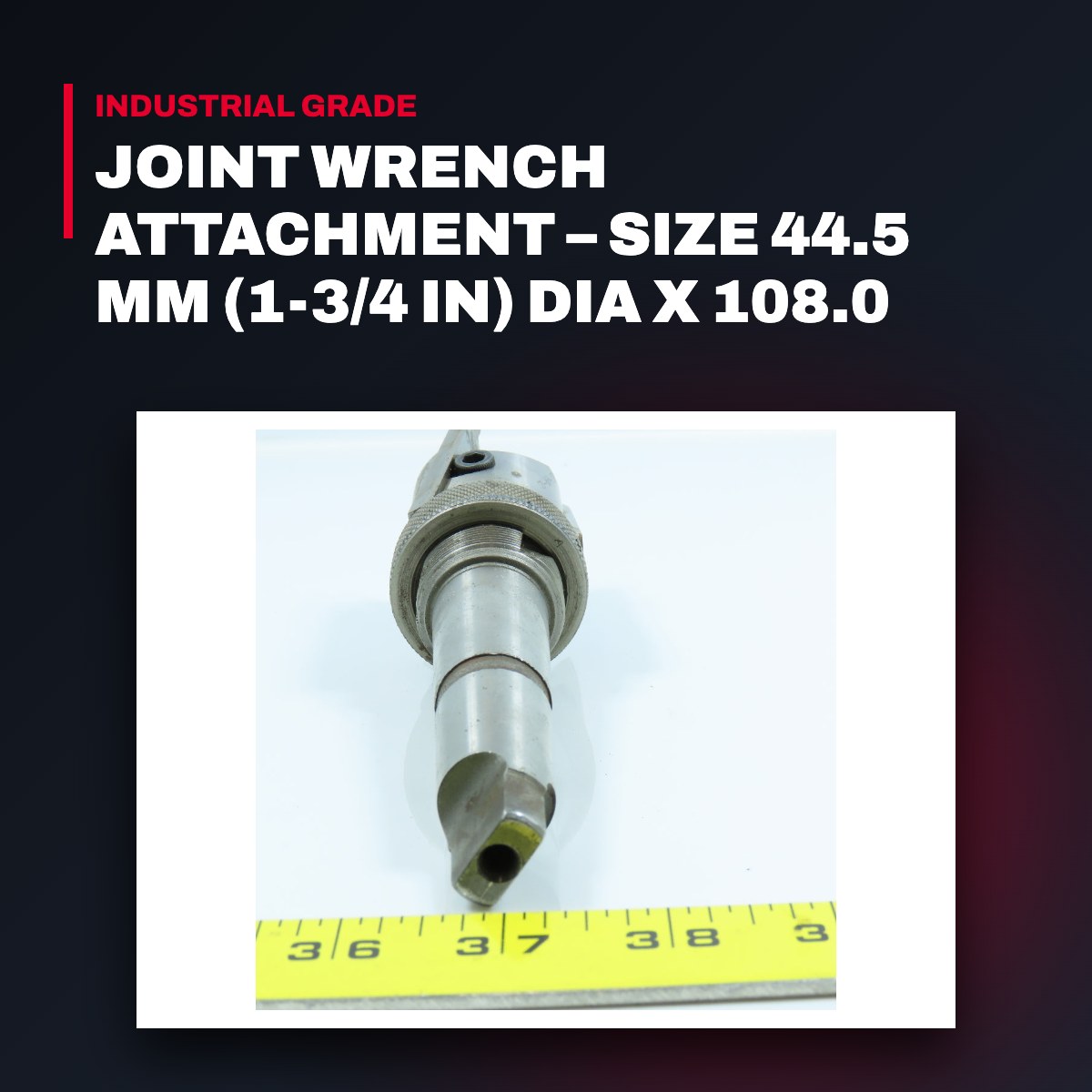 Sandvik – Joint Wrench Attachment, Size 44.5 mm (1-3/4 in) dia X 108.0 mm