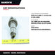 Sandvik – Joint Wrench Attachment, Size 44.5 mm (1-3/4 in) dia X 108.0 mm