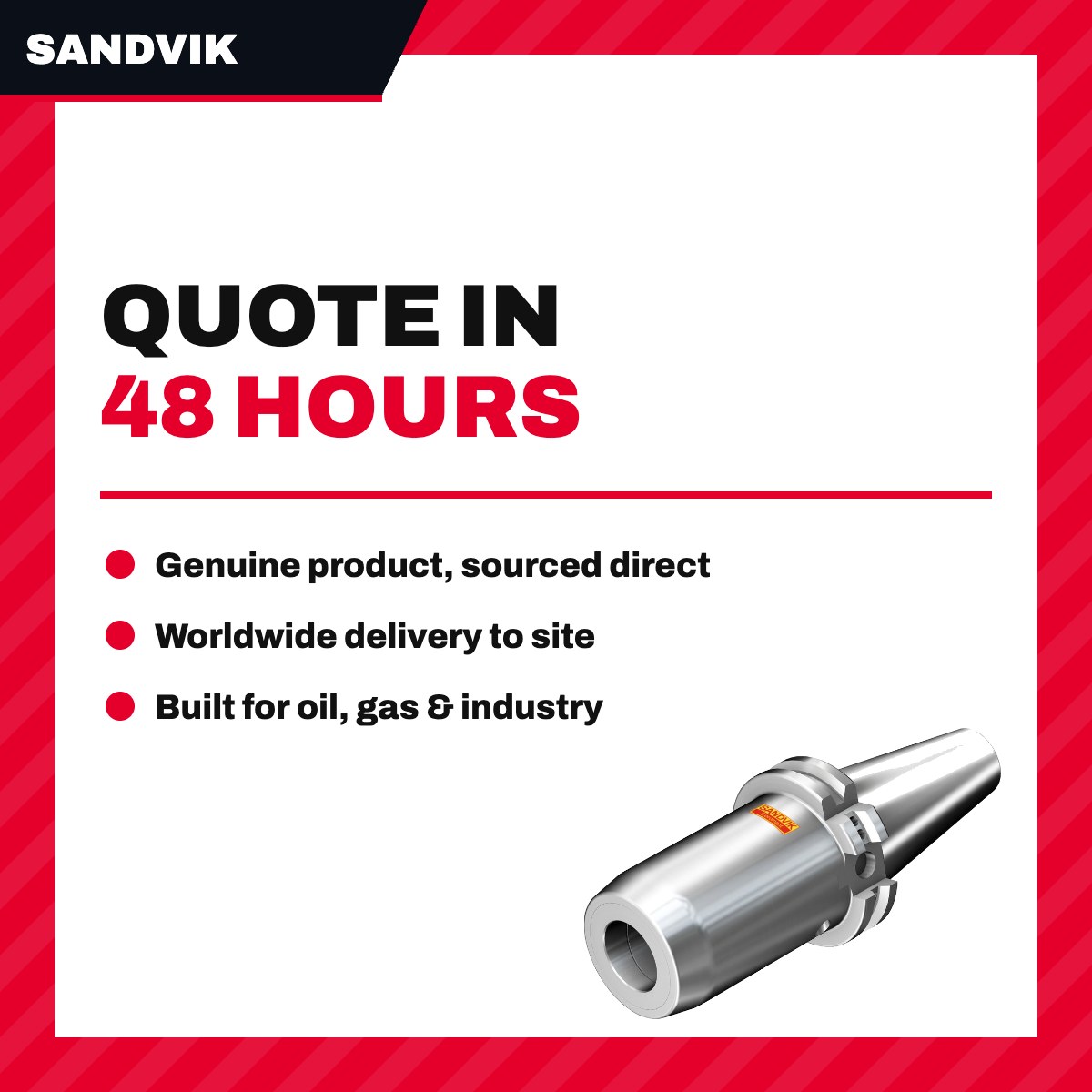 Sandvik 930-IB40-S-25-095 – Big-Plus Iso To Corochuck® 930