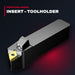 Sandvik QS-TR-D13JCR 2525HP – Insert – Toolholder