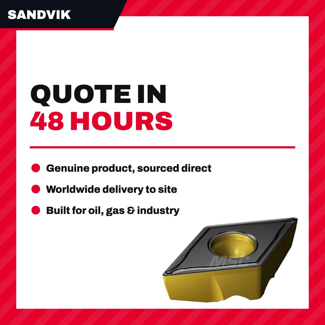 Sandvik TR-DC1304-F 4415 – Insert – Toolholder