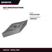 Sandvik VBGT – Insert – Toolholder
