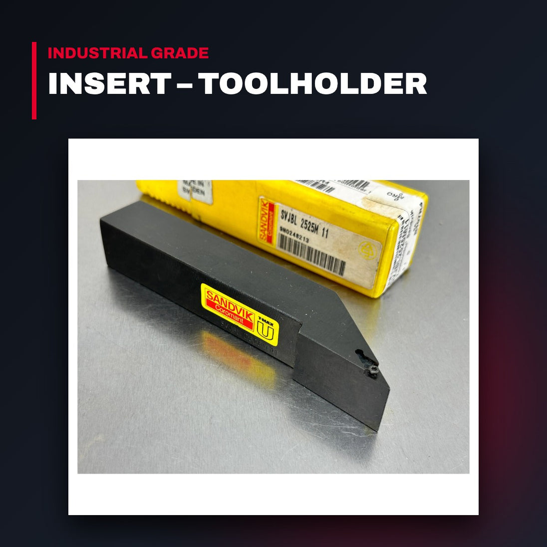 Sandvik VBMT – Insert – Toolholder