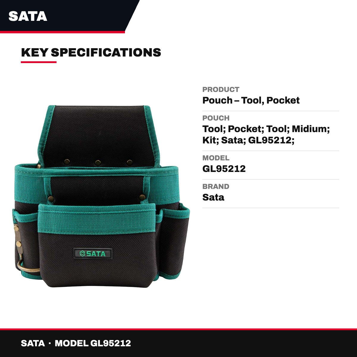 Sata GL95212 – Pouch – Tool, Pocket