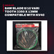 Saw Blade 6/10 Vari Tooth 3350 X 13Mm Compatible With Kv40 Metal Cutting Vertical Ban