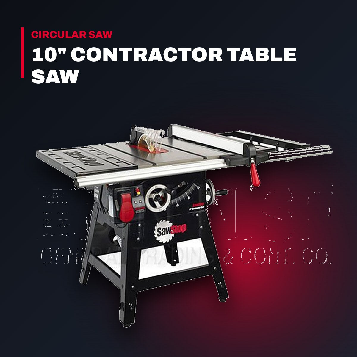 SawStop CNS175-AU – 10" Contractor Table Saw