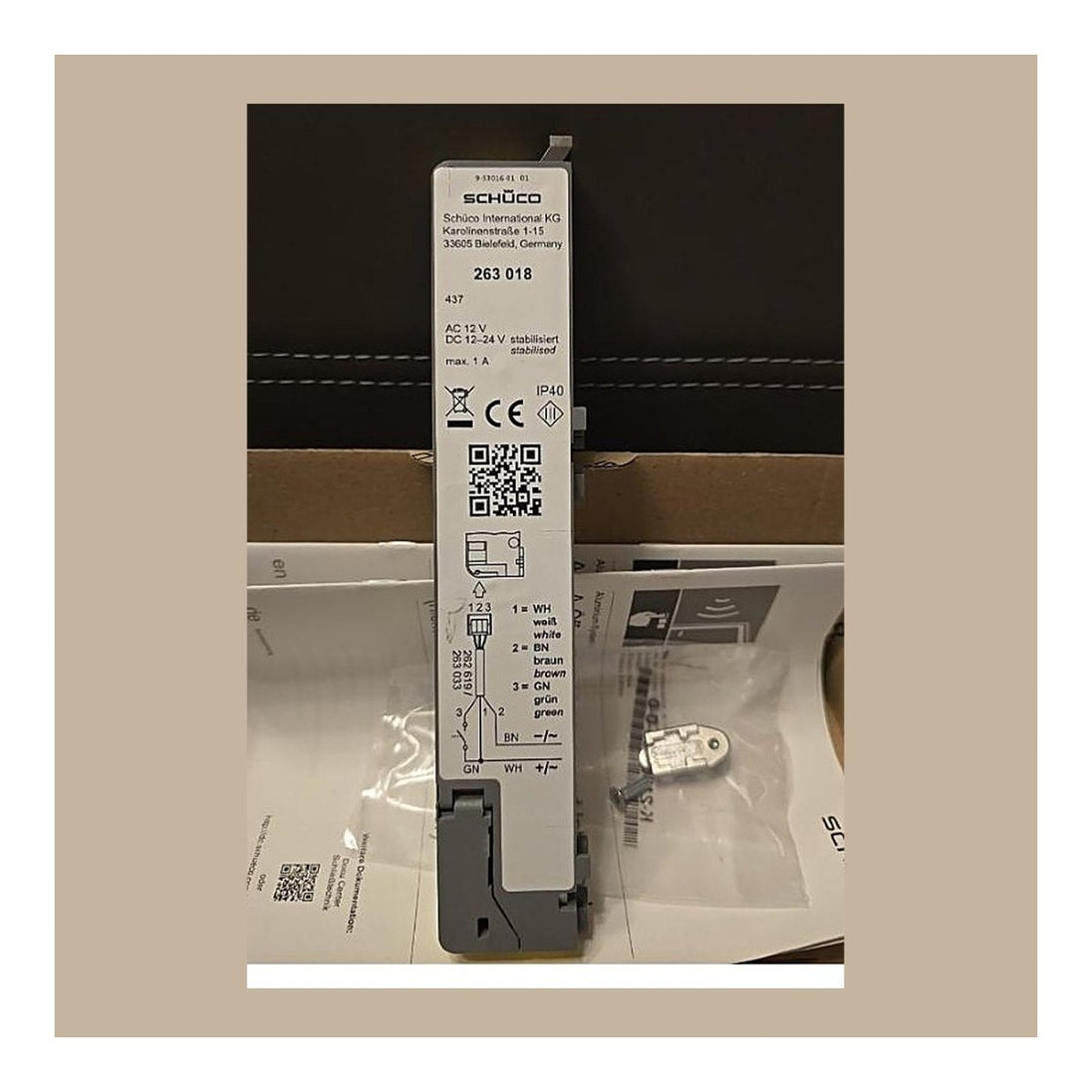 Schüco 263018 – Electric Door Opener (A-Opener)