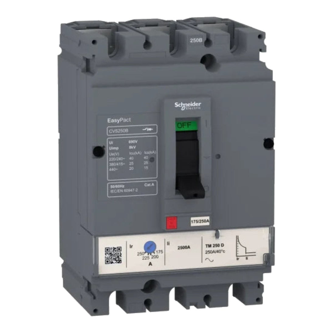 Schneider Electric – Circuit Breaker Molded Case 25 A, 3 Pole