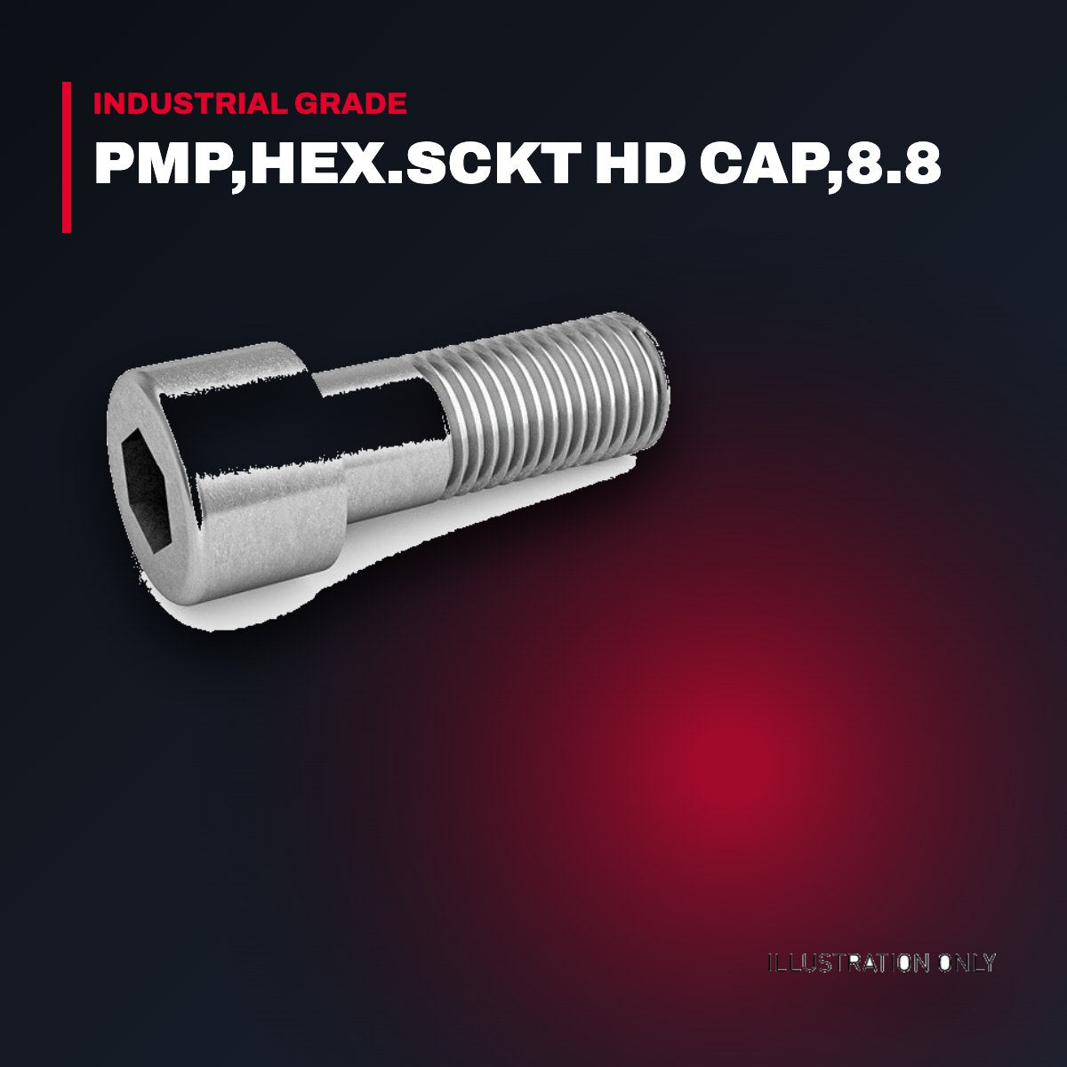 Scr-Oem Part – Pmp,Hex.Sckt Hd Cap,8.8