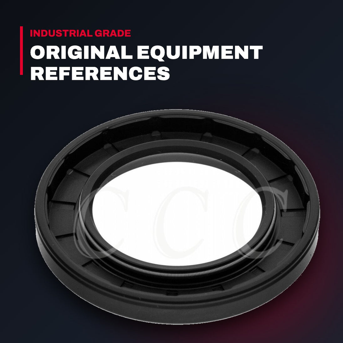 Seal Oil – Rubber, Output Flange