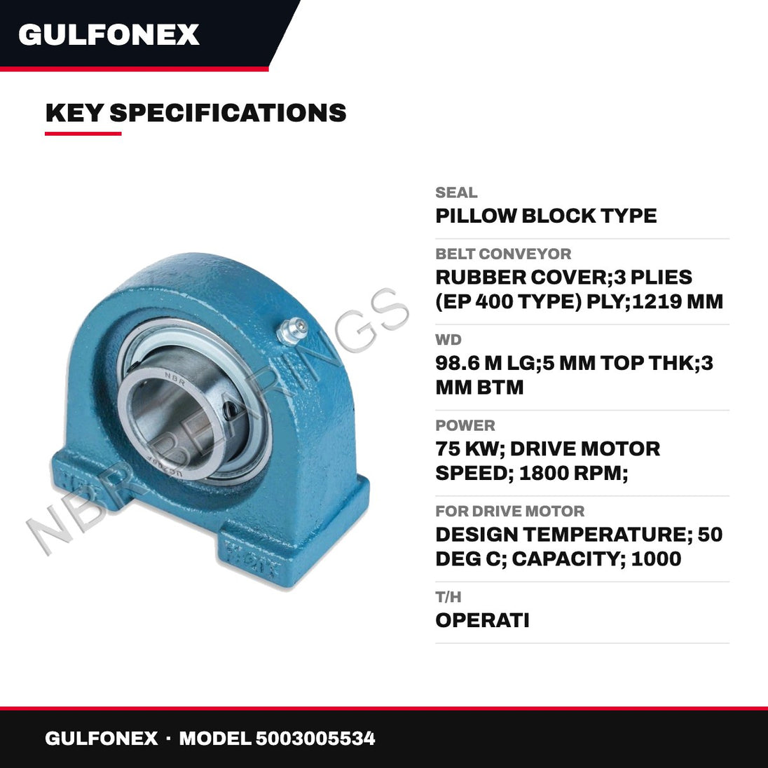 Seal – Pillow Block Type