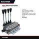 Seat-Oem Part – Hydr Cntl Sys,Vlv Way