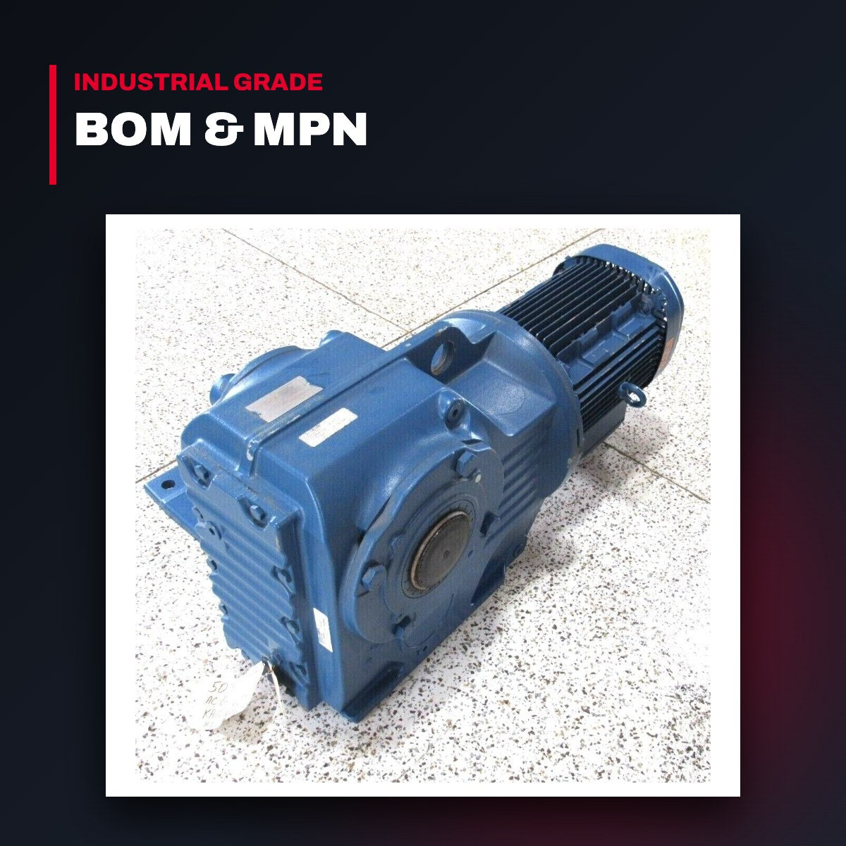 Sew Eurodrive Us KA107/TAM 200 – Gearbox – Travel Drive Unit Type