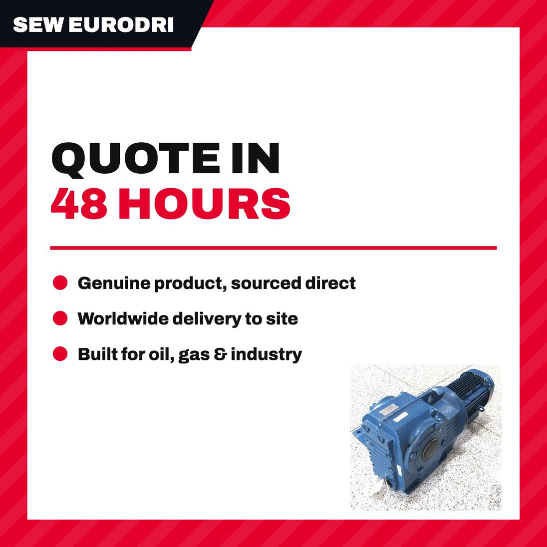 Sew Eurodrive Us KA107/TAM 200 – Gearbox – Travel Drive Unit Type