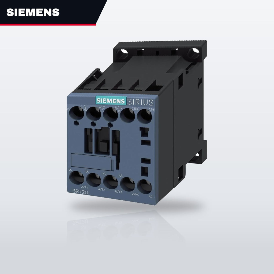 Siemens 3RT20161BB42 – Contactor – 24 Vdc Coil Coil