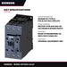 Siemens 3RT2036-1AL20 – Contactor Motor – Magnetic Type, 3 Pole