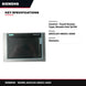 Siemens 6AV2124-0GC01-0AX0 – Control – Touch Screen Type, Simatic Hmi Tp700 Comfort