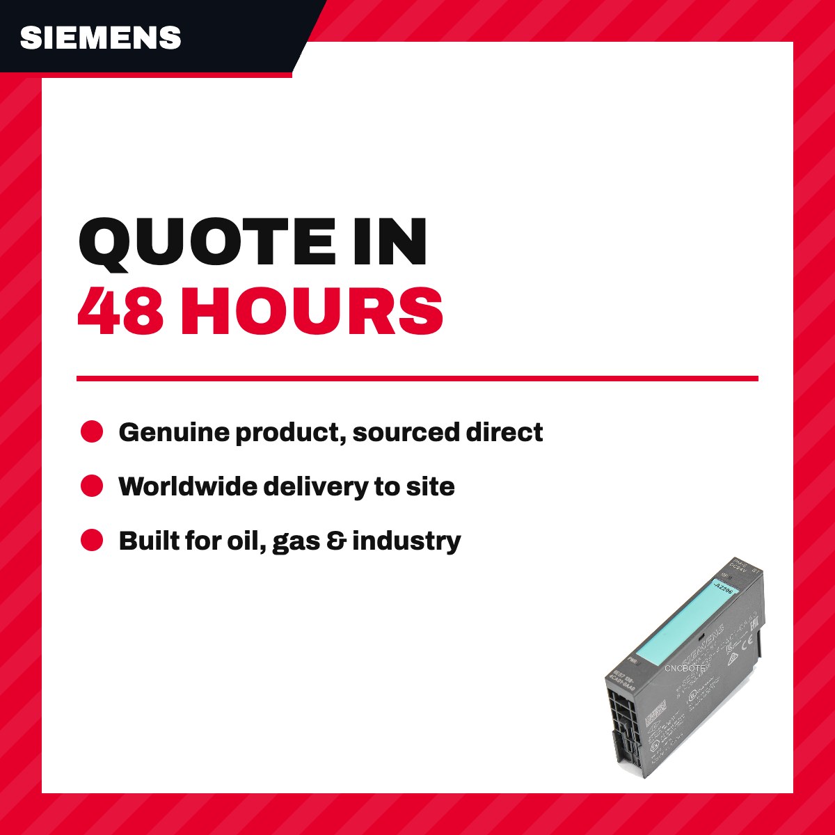 Siemens 6ES7138-4CA01-0AA0 – Module – Simatic Dp, Power Type