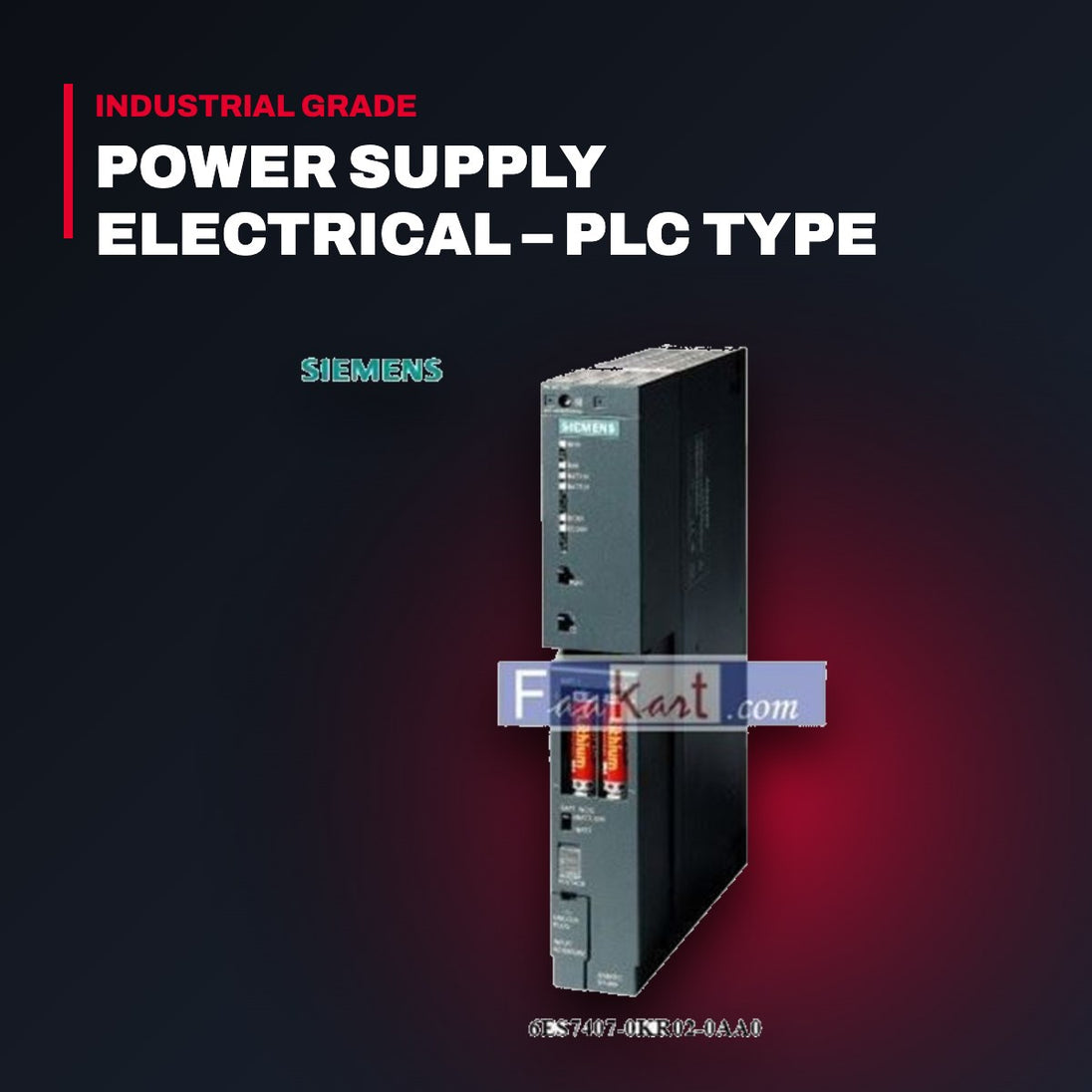 Siemens 6ES74070KR020AA0 – Power Supply Electrical – Plc Type