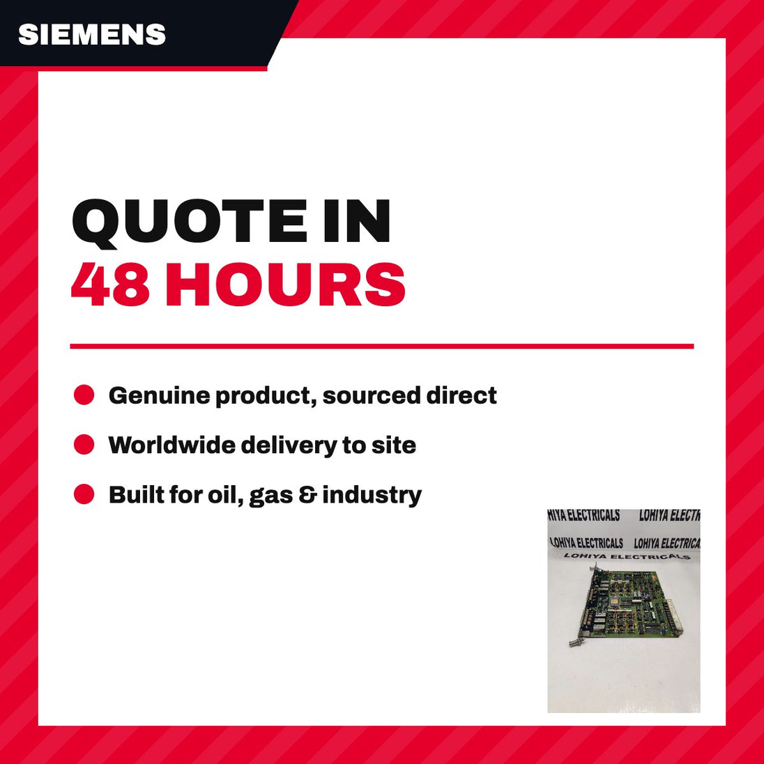 Siemens A5E38427661 – Board Printed Circuit
