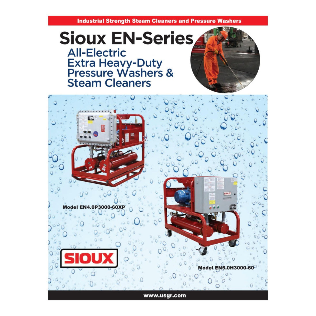 Sioux OTHERS – Heavy Duty Diesel Driven Cold – Hot & Steam Washer Machine
