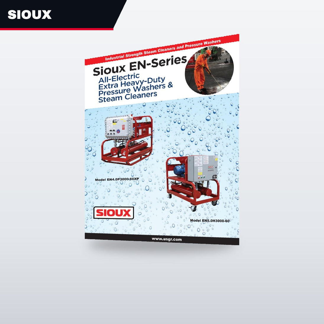 Sioux OTHERS – Heavy Duty Diesel Driven Cold – Hot & Steam Washer Machine