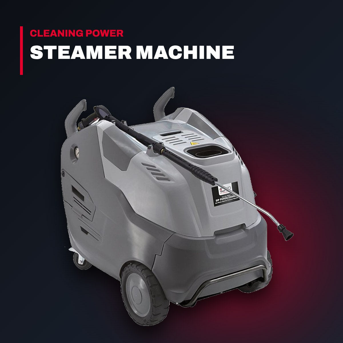 SIP PH900/200HDS – Tempest Hot Steam Pressure Washer 200 Bar 400V
