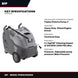 SIP PH900/200HDS – Tempest Hot Steam Pressure Washer 200 Bar 400V