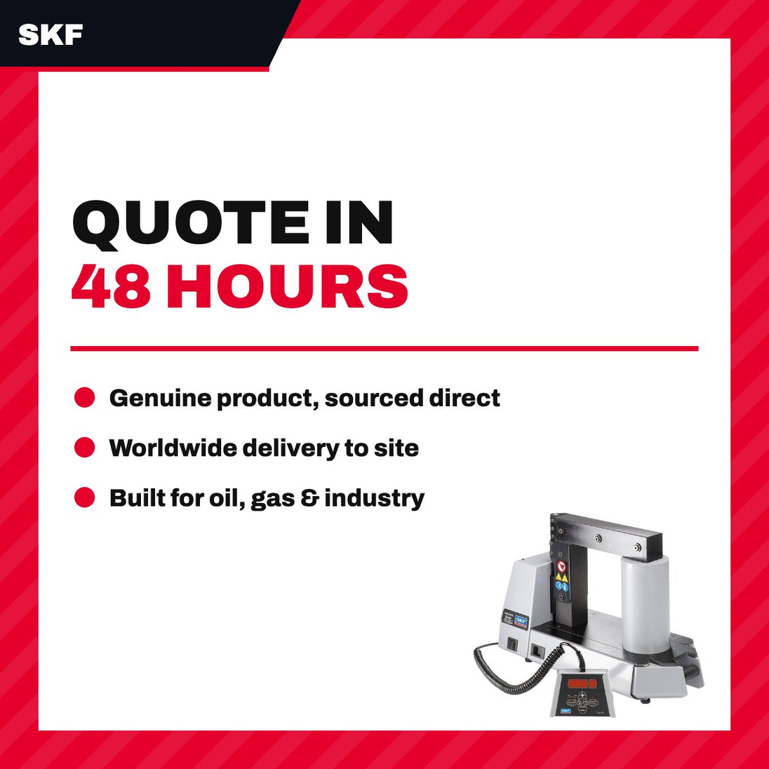 SKF TIH 100m – Medium Bearing Induction Heater