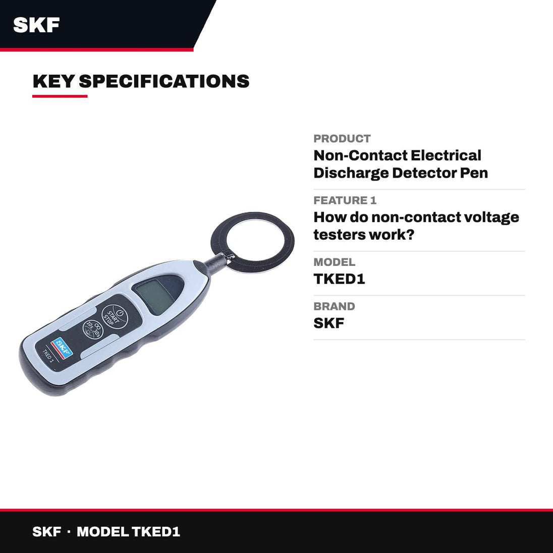 SKF TKED1 – Non-Contact Electrical Discharge Detector Pen