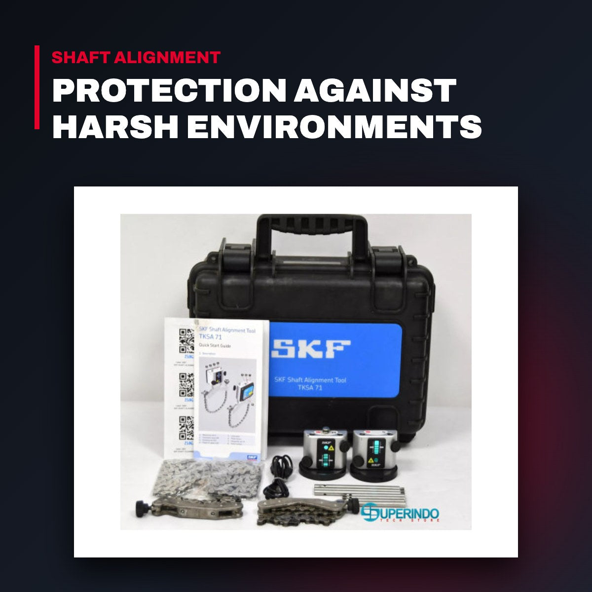 SKF TKSA 71 – Laser Alignment Tool – High Measurement Accuracy