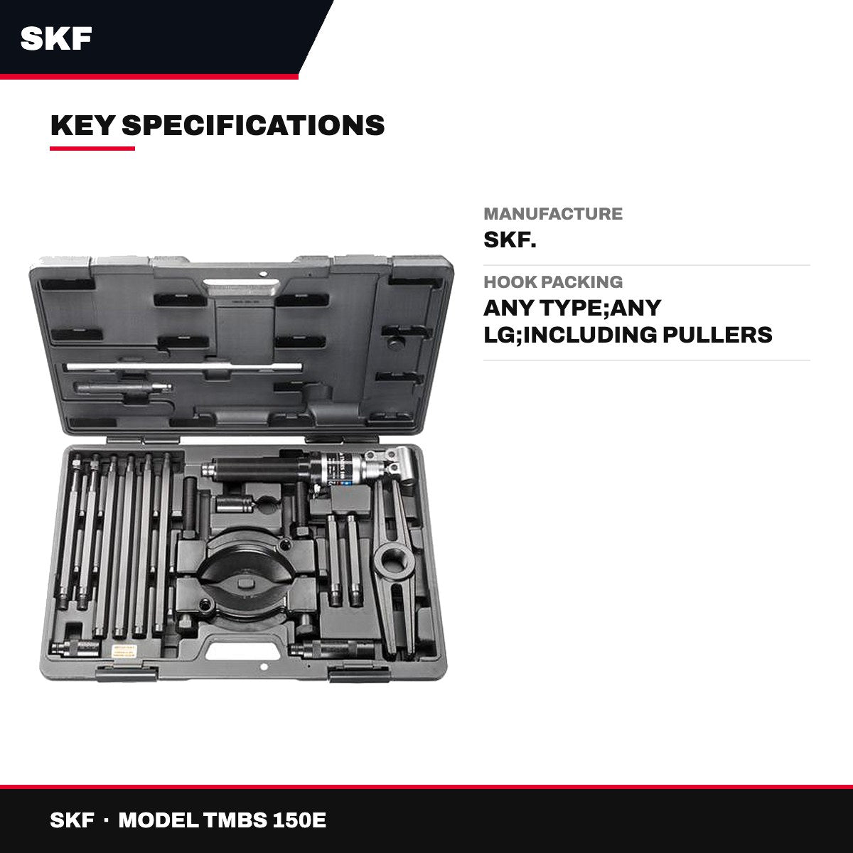SKF TMBS 150E – Strong Back Bearing Puller Set