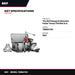 SKF TMMA75H – The Skf Easypull Hydraulic Puller Tmma 75H/Set Is A Complete Set For Safe And Effortless Bearing Dismounting.