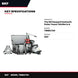SKF TMMA75H – The Skf Easypull Hydraulic Puller Tmma 75H/Set Is A Complete Set For Safe And Effortless Bearing Dismounting.