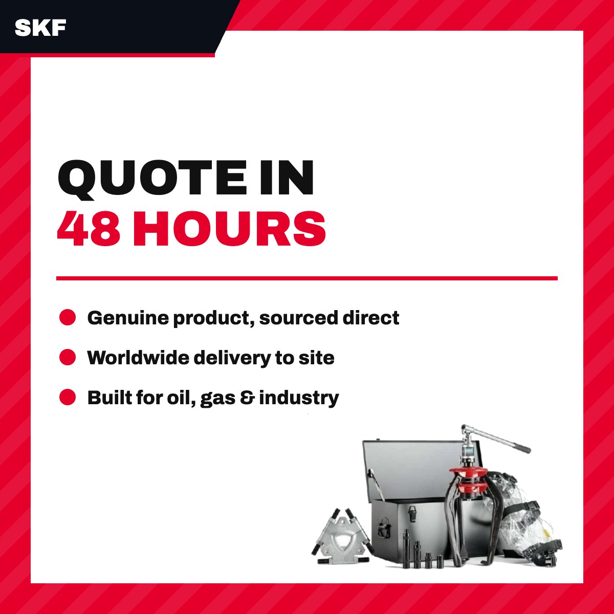 SKF TMMA75H – The Skf Easypull Hydraulic Puller Tmma 75H/Set Is A Complete Set For Safe And Effortless Bearing Dismounting.